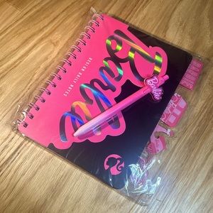 Barbie Notebook and Logo Pen Set